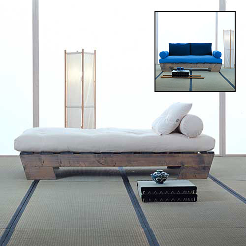 Linn-sui. Arredamento bio-ecologico, futon, tatami, letti, divani letto,  piumini e copripiumini, coordinati letto, accessori.
